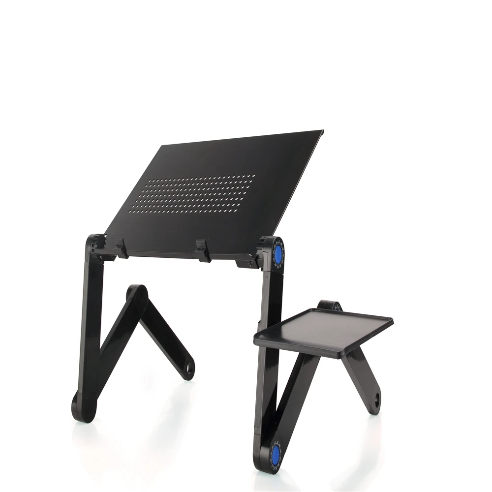 Охлаждающий ноутбук стол/кровать компьютерный стол/iPad стол/Ленивый алюминиевый складной стол