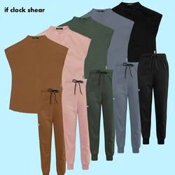 Wholesale Multicolor Laboratory Work Clothes Dental Clinic Uniforms Pet Grooming Doctor Workwear Womens Scrubs Sets Spa Uniforms