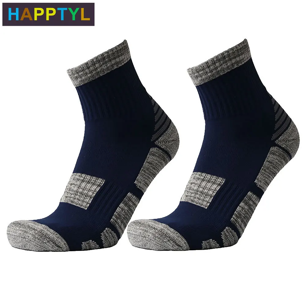 HAPPTYL 1 пара высокоэффективных толстых хлопковых лыжных носков уличные Лыжные