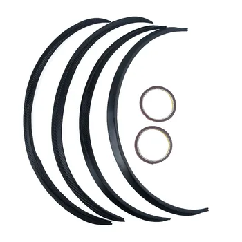 

4Pcs Universal Car Wheel Eyebrow Protector Arch Trim Flare Fender Strip