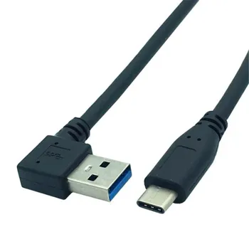 

USB3.0 AM left / Type-C straight Android data cable computer notebook mobile phone data charging connection power cord