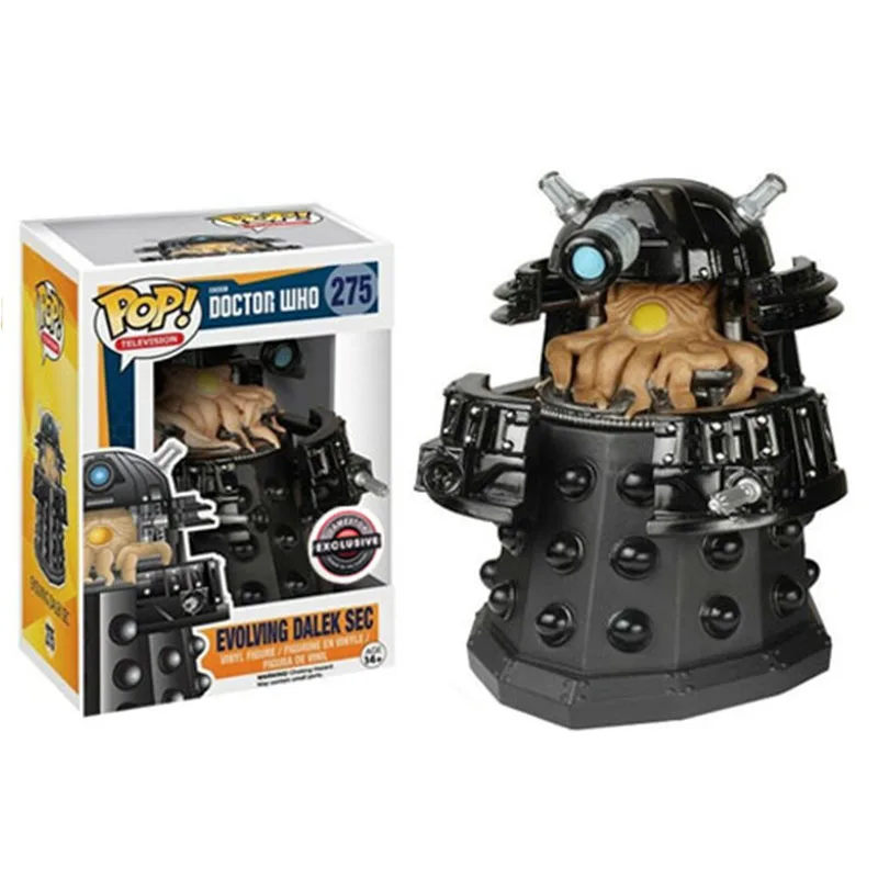 Funko Pop Doctor Who Эволюция DALEK SEC #275 виниловые фигурки куклы игрушки|Игровые и