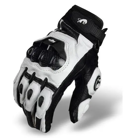 Мотоциклетные Перчатки мужские гоночные кожаные перчатки для езды на мотоцикле