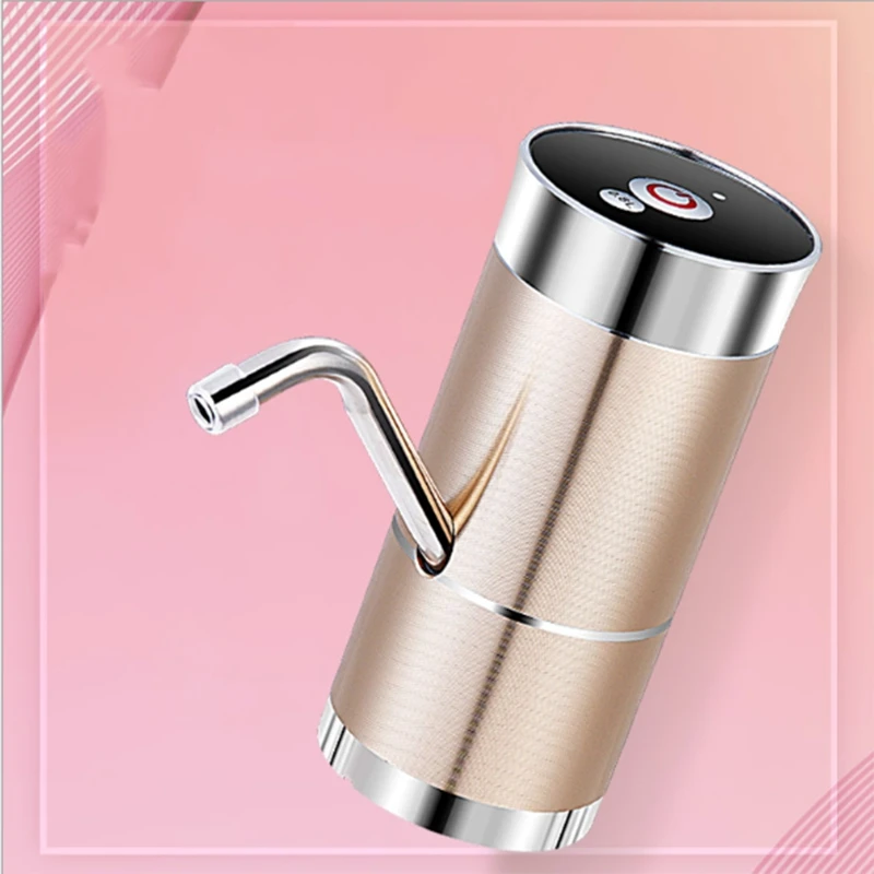 

Double Pump Automatic Water Pump for Bottle USB Charging Double Motor Electric Bottle Drinking Water Pump Dispenser Hand Pump Bo