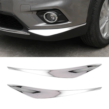 

Car Front Bumper Side Corner Protector Cover Trim for Nissan X-Trail X Trail T32 Rogue 2014 2015 2016 Car Accessories