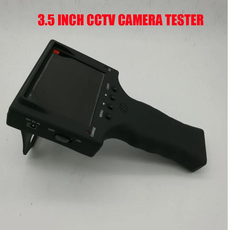 

NOVOXY CCTV Video Tester 3.5" TFT LCD Monitor 4 in 1 HD AHD TVI CVI CVBS Security Camera Tester 12V Output