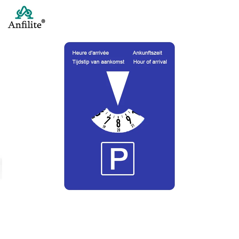

Vehicle Car Parking Disc Timer Clock Arrival Time Display Plastic Disc Parking Time Tools Portable Car Parking Timer Clock