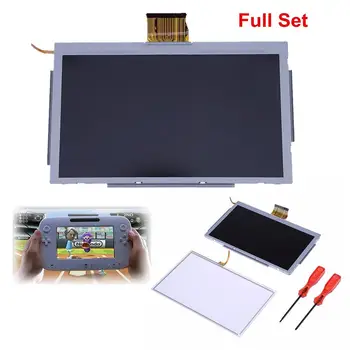 

Compatible LCD Screen + Touch Screen Digitizer Tools Replacement for Nintendo Wii U Gamepad for Game Accessories Tools