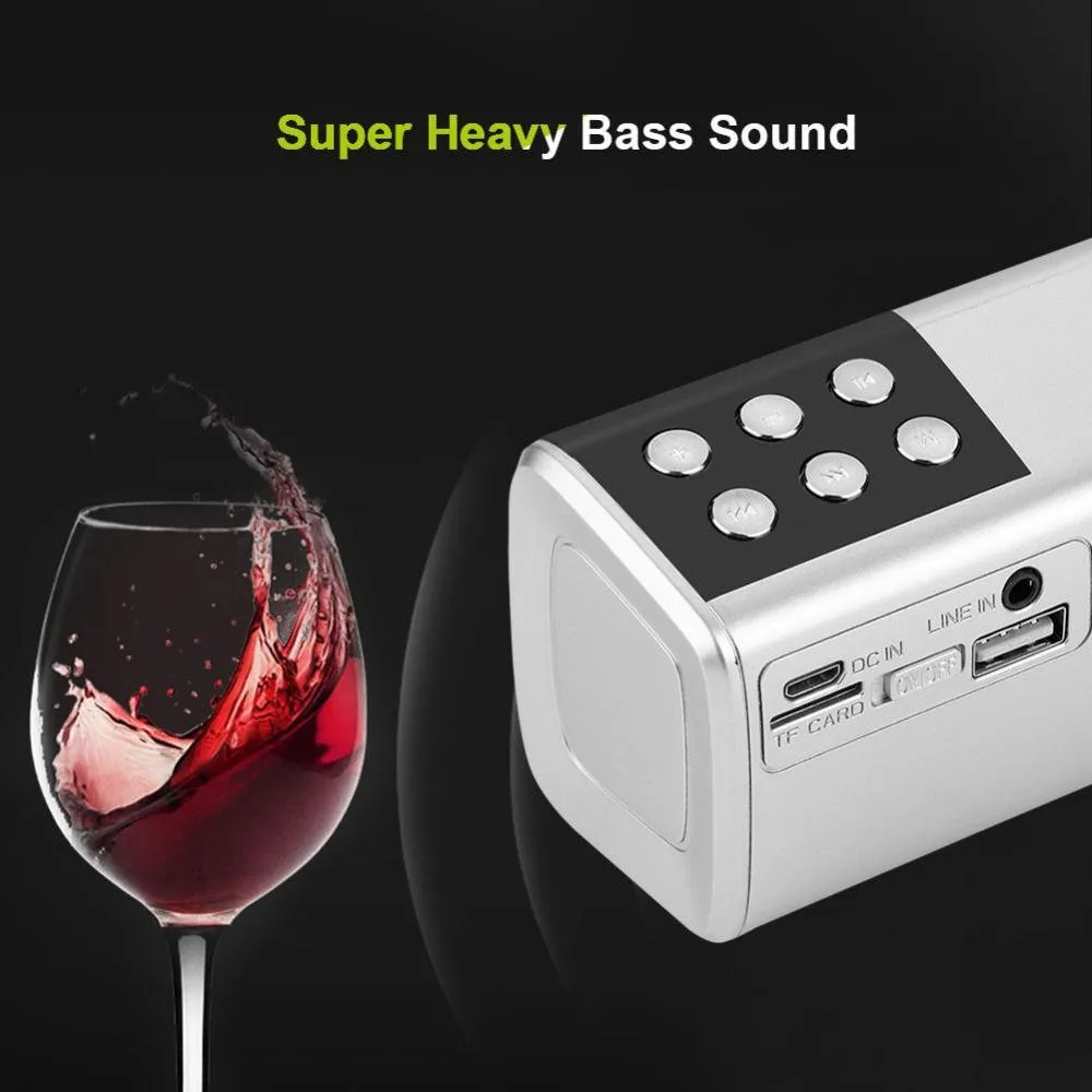 Портативная Беспроводная Hi Fi Колонка HYASIA с большой мощностью Bluetooth стереозвук BT