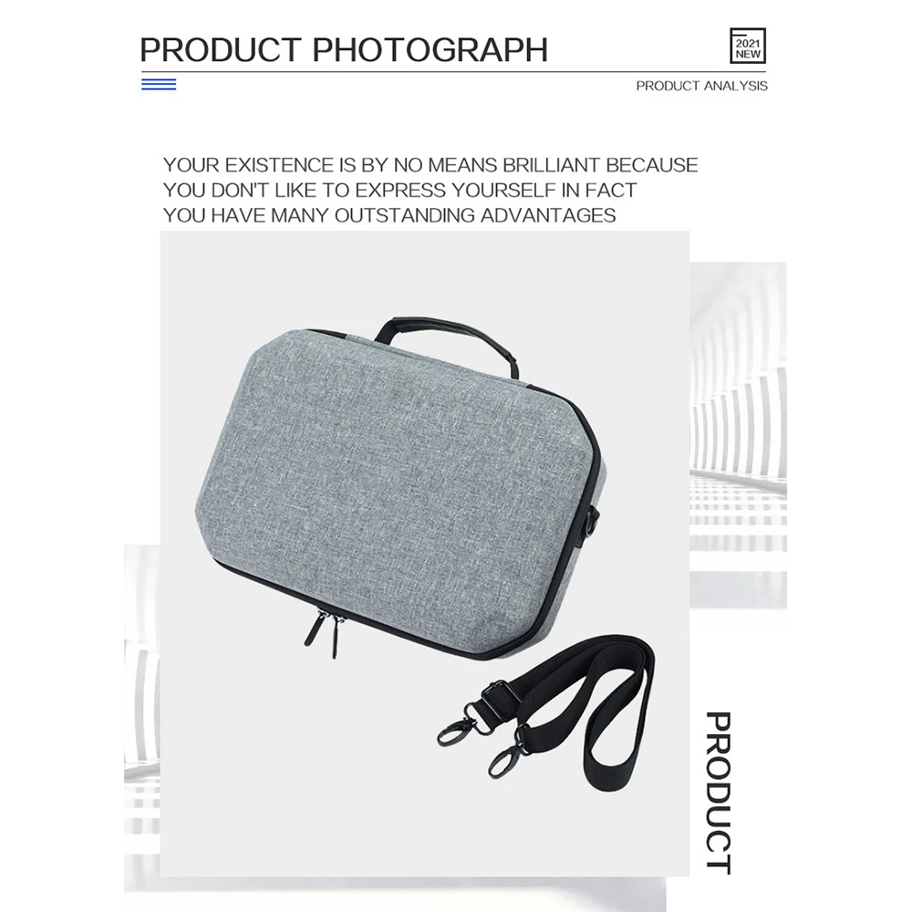 Protable Accessories For Oculus Quest 2 VR Headset Travel Carrying Case EVA Storage Bag For Oculus Quest 2 Bag VR Accessories