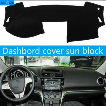 

Car Dashboard Cover Dash Mat Dash Pad Carpet For Mazda 6 GH 2008-2013 Sun protection anti - slip anti - uv