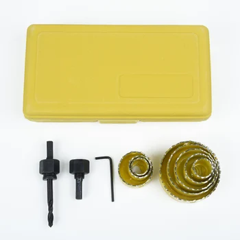 

Drilling 19-64mm Carbon Steel Hole Saws Wood Sheet Metal Cutting Tool Equipment