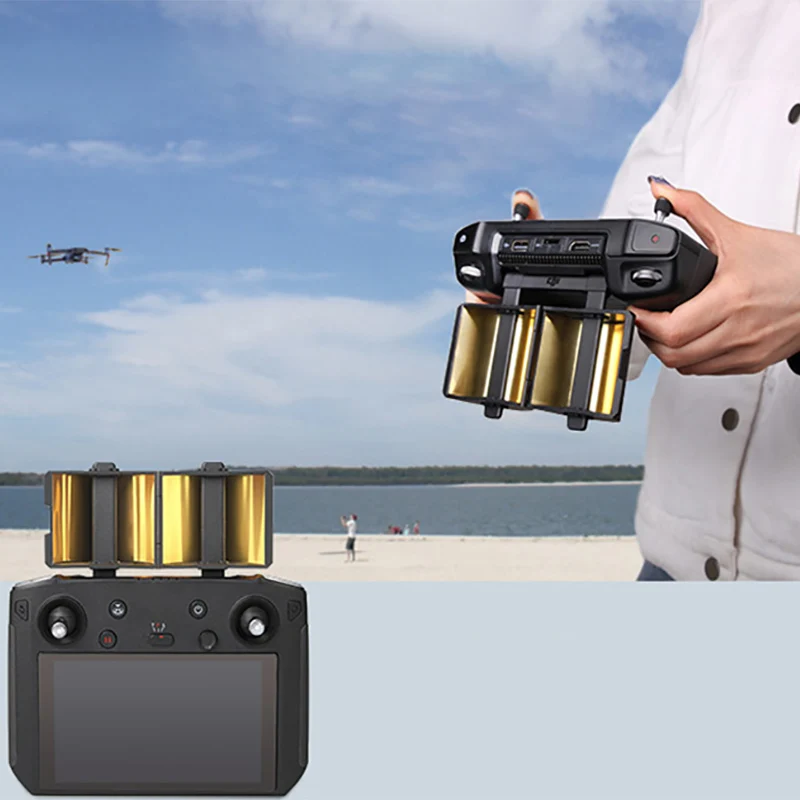 DJI Mavic 2 Zoom/Pro аксессуары система автоматического управления "силиконовые Защитный чехол, антенный усилитель, Экран защитную пленку, шейный регулируемый ремешок на шею