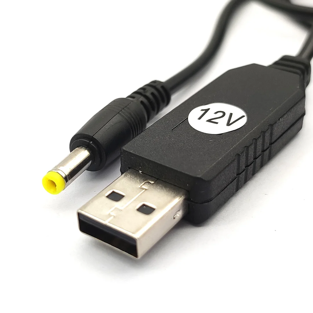 USB Power Boost Line DC 5V To 12V 9V Step UP Module USB Converter Adapter Cable 1.7x4.0mm 2,1x5.5mm Plug usb charging cable
