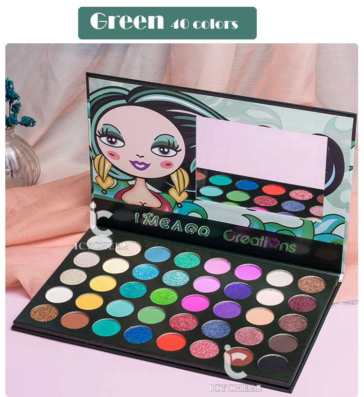 Professional Pigment Eyeshadow Palette Salon Makeup Palette Cream Shadows Palette Phoera Eyeshadow Focallure Eyeshadow Pallete