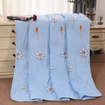 

2020 "Summer Blanket 100% Polyester Adults Printed Summer Mechanical Wash Quilts