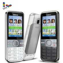 Nokia C5 Nokia C5-00 C5-00i 3,15 и 5MP Поддержка bluetooth русская и иврит и арабская клавиатура восстановленная разблокированная мобильный телефон