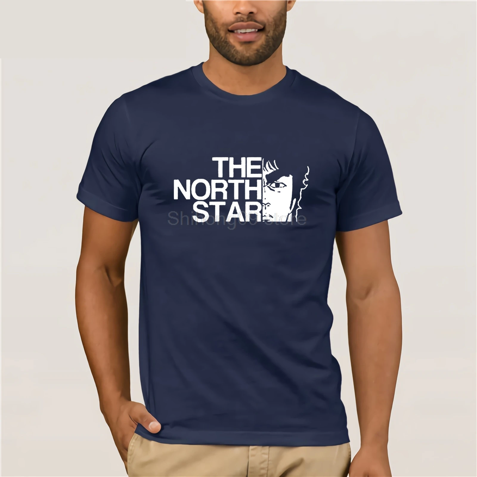 Hot Sale Summer Style Fist Of The North Star Hokuto No Ken Anime Unisex Tshirt T-Shirt Tee ALL SIZES Shirt | Мужская одежда