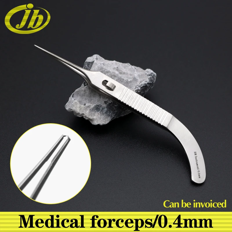 medical-forceps-straight-toothed-04mm-stainless-steel-ophthalmic-surgical-instrument-lock-type