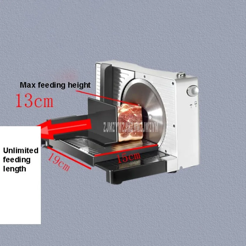 Полуавтоматическая машина для резки мяса, коммерческая/Бытовая электрическая машина для резки мяса в рулонах баранины, машина для нарезки овощей и колбасы