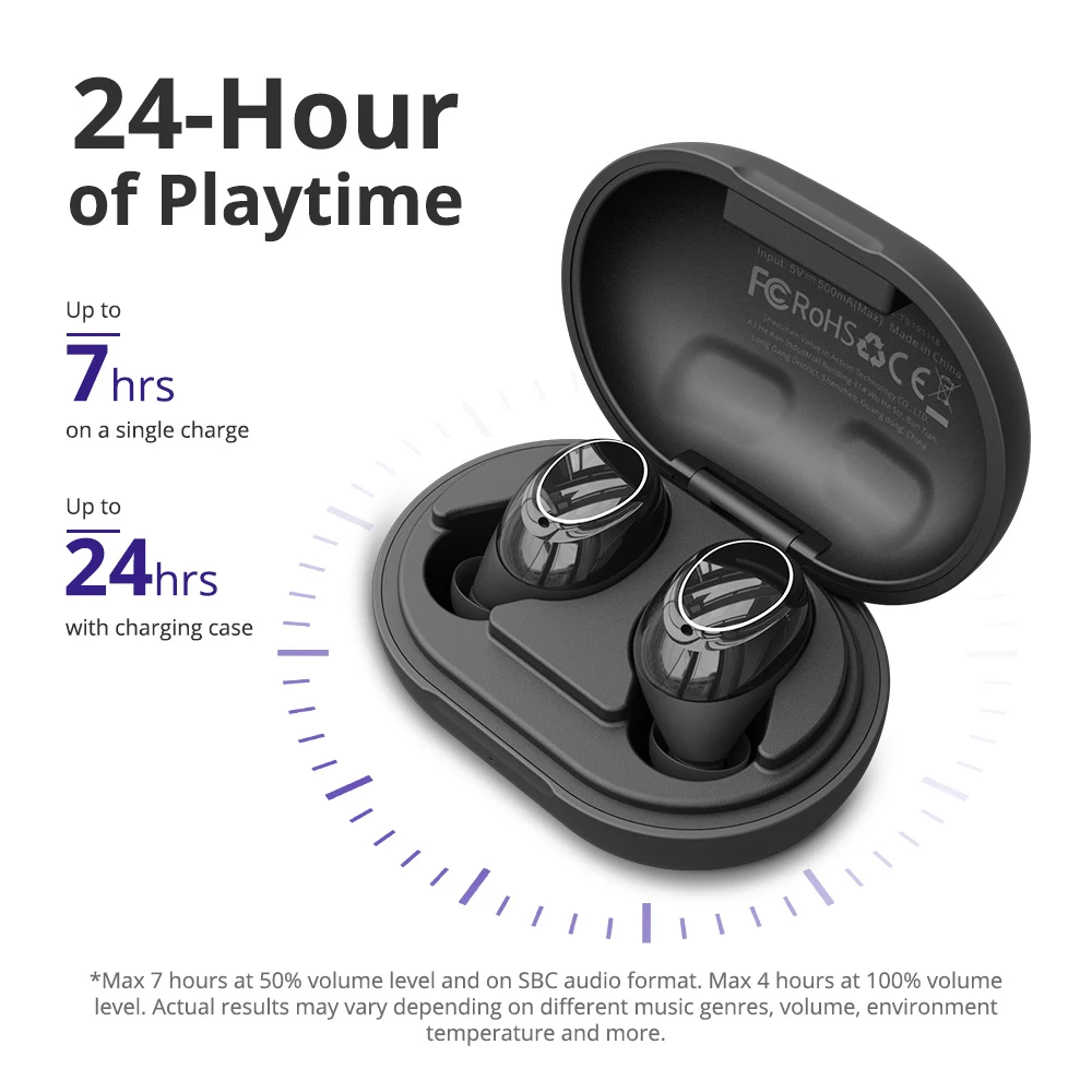 [RU/PL/ES/PT в наличии] 2020 новые наушники вкладыши Tronsmart Onyx Neo TWS APTX Bluetooth 5 0 с регулятором