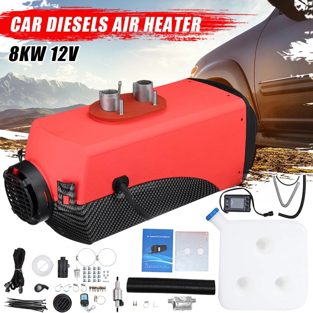 8000w 12v Car Heater Air Diesels Heater Parking Heater With Remote