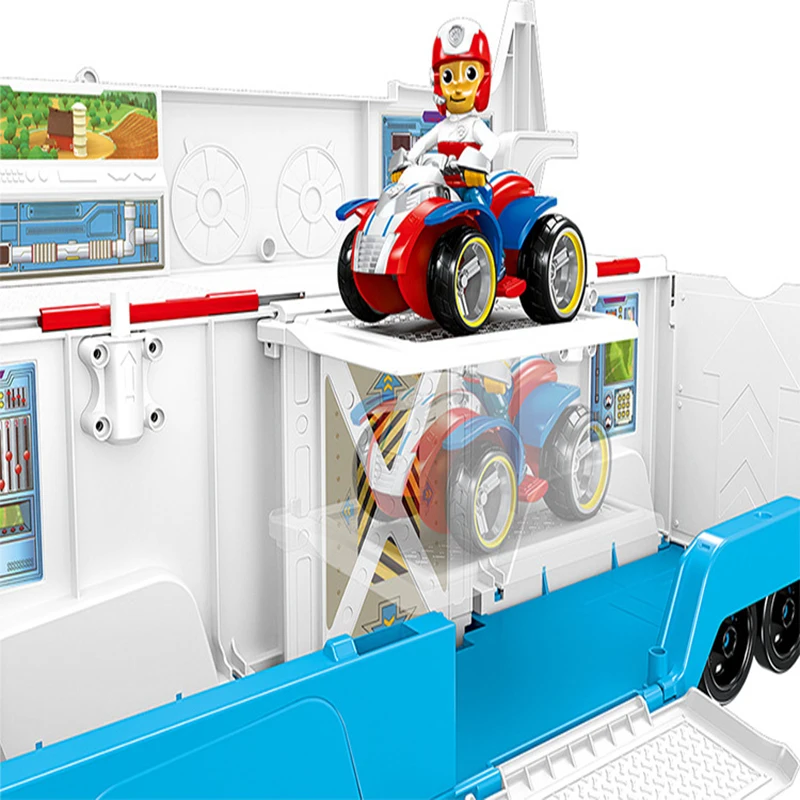 Paw Patrol Juguete спасательный автобус Базовая игрушка Patrulla Canina автомобиль Райдер фигурка модель игрушки для детей подарок на день рождения