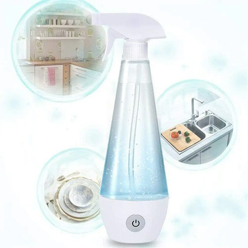 

300ml Disinfection Spray Bottle Hypochlorite Water Generator Transparent Makeup Moisture Atomizer Pot Fine Mist Spray Alcohol