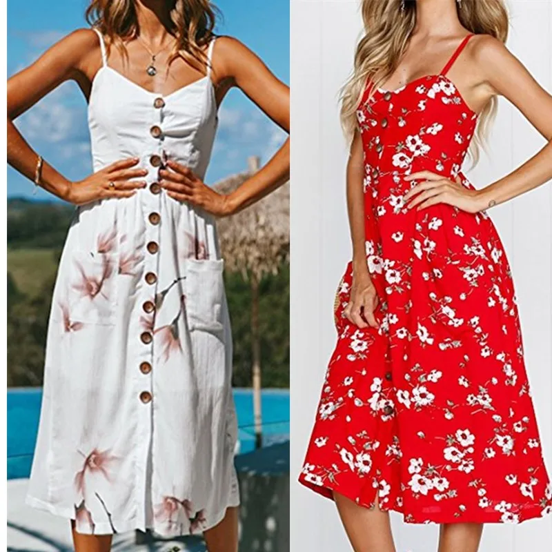 Женское платье миди на бретельках с открытыми плечами|Платья| |