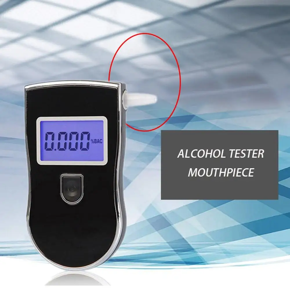 Alcohol Tester Mouthpieces 20/50pcs - Fast Heating, Plastic