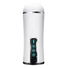 Voice Male Silicone Masturbator Cup Vibrator Pocket Pussy Sex Toy for Man Masturbation 1