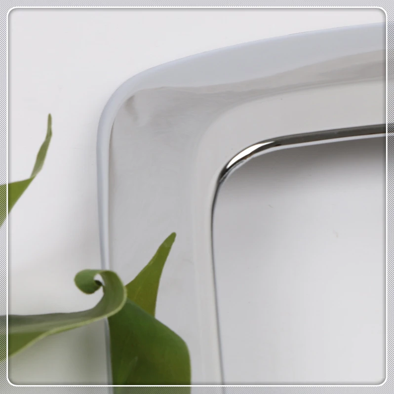 For Volvo XC40 Car Styling Exterior Front Fog Light Lamp Cover Trim 2pcs ABS Chrome Auto Accessories