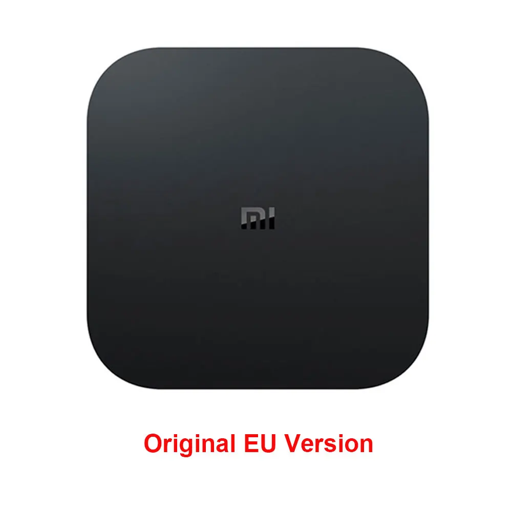 Оригинальная глобальная Xiaomi mi коробка S Android 8,1 Smart 4 K, Wi-Fi, BT4.2 Cortex-A53 4 ядра 64 бит HD mi 2,0 2,4 г/5,8 Г Media Player - Цвет: Original EU Plug