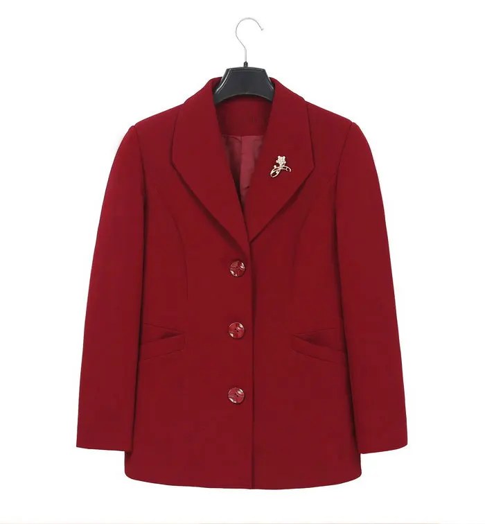 2019 Горячая продажа Elegant элегантные высококачественные женские кашемирвое пальто женское для среднего возраста теплая верхняя одежда плюс