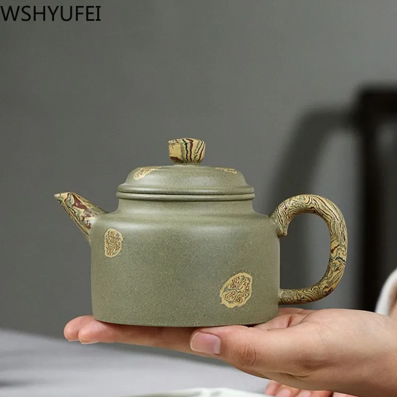 Yixing Handmade tea pot Purple Clay filter teapots beauty kettle Raw ore Chinese style Tea set Authentic Tie Guanyin Puer 290ml | Дом и сад