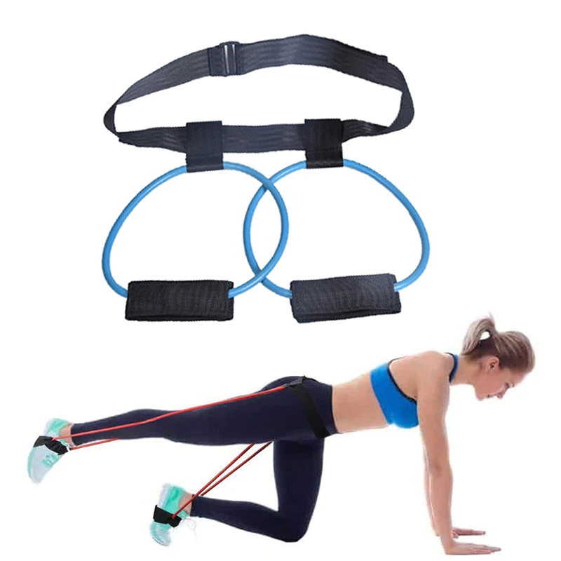 

Exercise Band Leg Training Rope Set Fitness Resistance Band Pedal Basketball Tennis Jumping Agility Trainer Rubber Pull Rope Hot