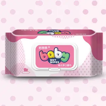 

60 Sheets BabyCare Sterilize Wet Wipes Disposable Hand Mouth Disinfecting Tissue GXMB