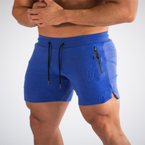Men's Zip pocket Fitness Gyms Shorts Mens Summer Running Short Pants Male Jogger Workout Beach sport shorts 2021 New