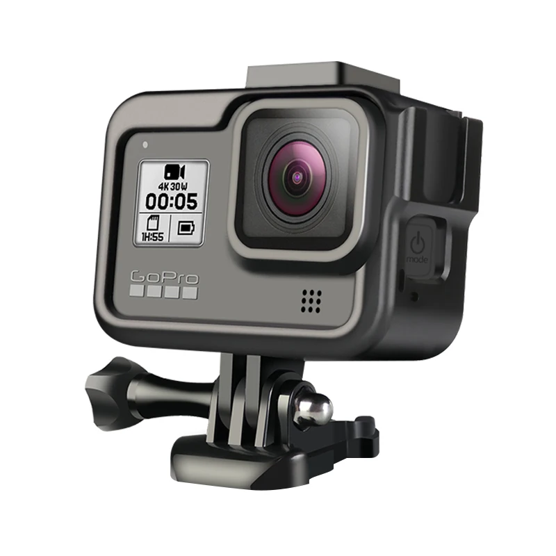 Новинка, защитная рамка из алюминиевого сплава для GoPro Hero 8, Черный Защитный чехол для GoPro Hero 8, аксессуары для экшн-камеры