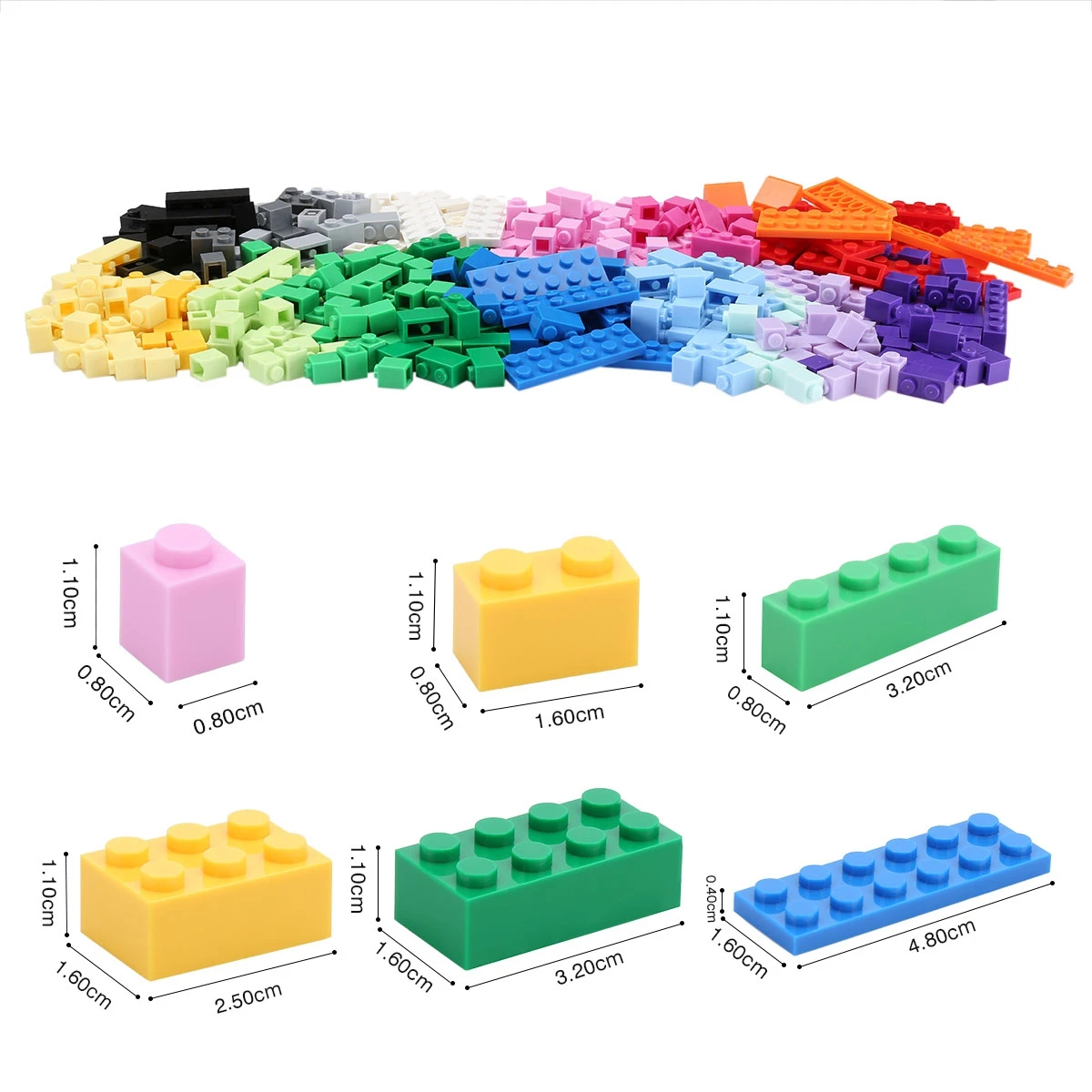 Compatível com Todos os Principais Kit de Tijolos de Construção Básica Educacional Faça Você Mesmo Conjunto Tipos 1000 Pçs 12 básica educacional diy conjunto compatível com todos os principais tipos