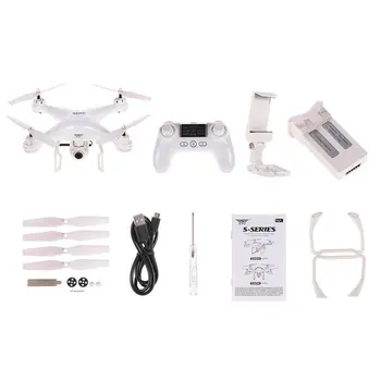 

HD 720P S20W Dubbele GPS Dynamische Follow WIFI FPV RC Camera Drone Quad Copter 120 Graden groothoek RC Helicopter Vliegtuigen