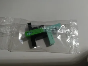 

100 PCS SC APC Fast Connector FTTH Single-Mode Connector Tool Cold Connector SC APC Tool Fiber Optic Fast Connnector 53mm