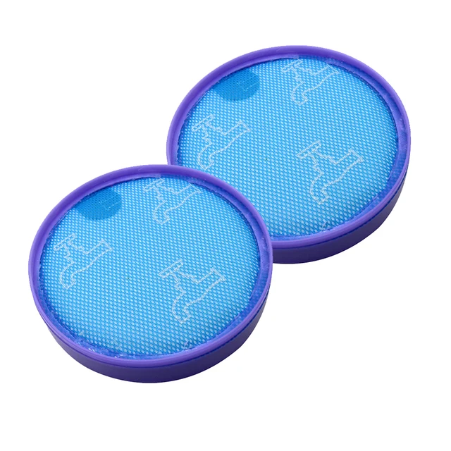 Lower Post Back HEPA Filter for Dyson DC05 DC08 DC19 DC20 DC21 DC29 Series Lifetime MEMA Filter Washable Replacement Dark Khaki