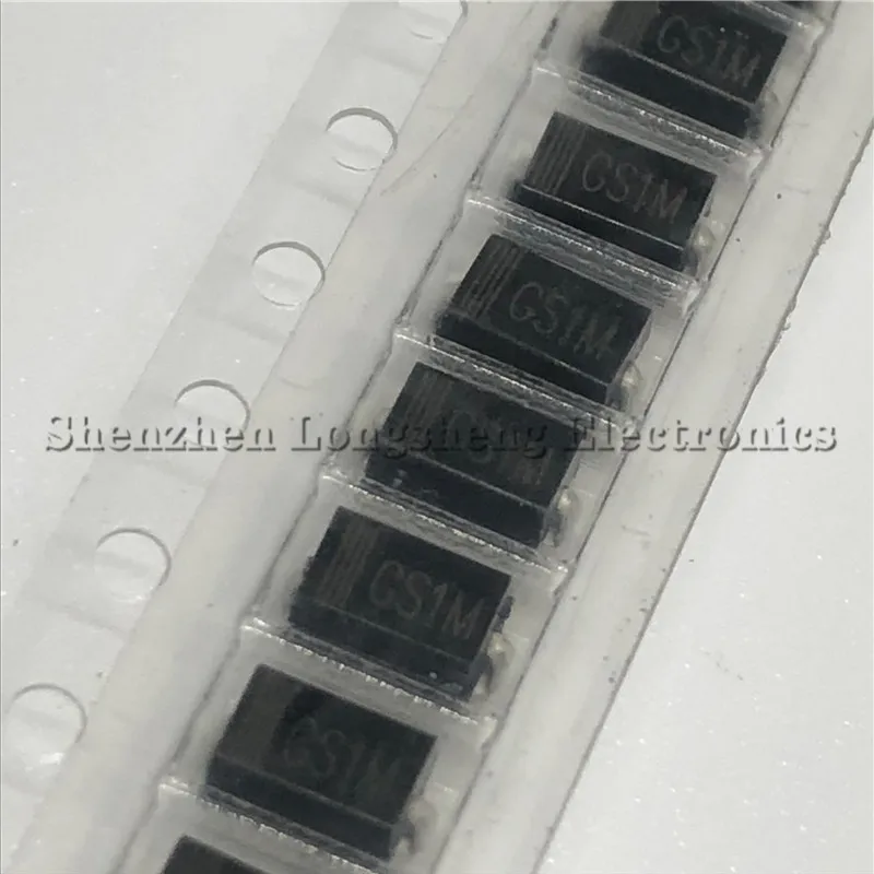 200 шт./лот GS1M SMA DO-214AA 1A/1000V быстрое восстановление SMD Diode | Электронные компоненты и