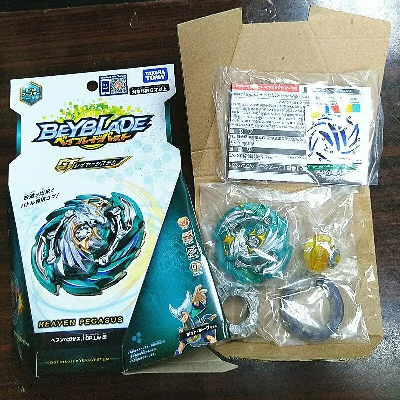 Original Takara Tomy Beyblade Burst Gt B 148 Booster Heaven Pegasus 10p Lw Sen Spinning Tops Aliexpress