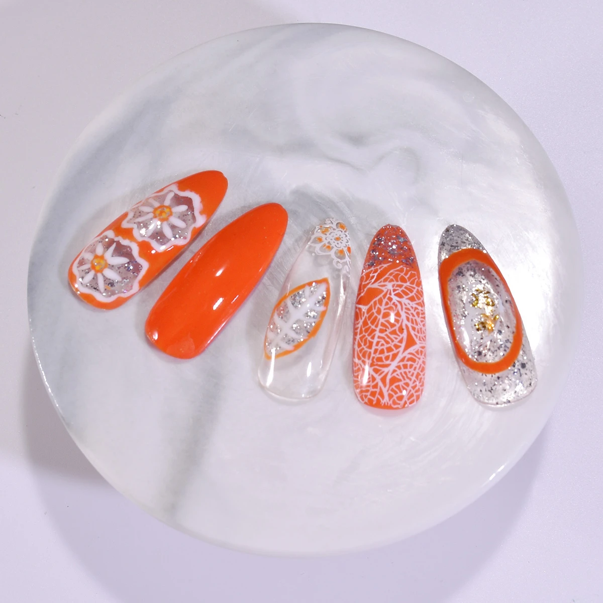 Stainless Steel 6*12cm Nail Stamping Plate Butterfly Leaves Tree Print Image Stencil Nail Art Stamp Templates 4