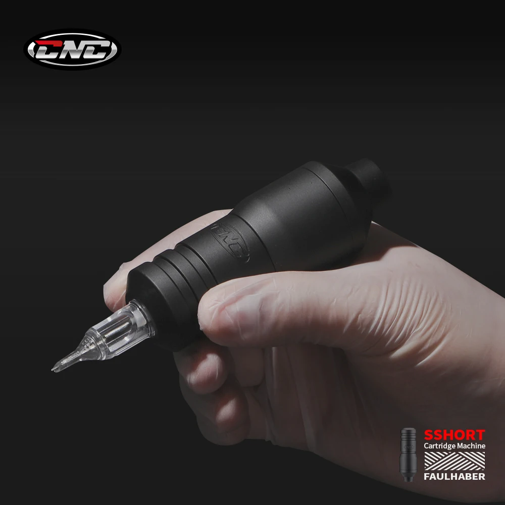 

CNC FAULHABER Motor Short Pen Hybrid Tattoo Pen Rotary Tattoo Machine 2019 New Style CNC-M-Q1 Rotary Tattoo Machine