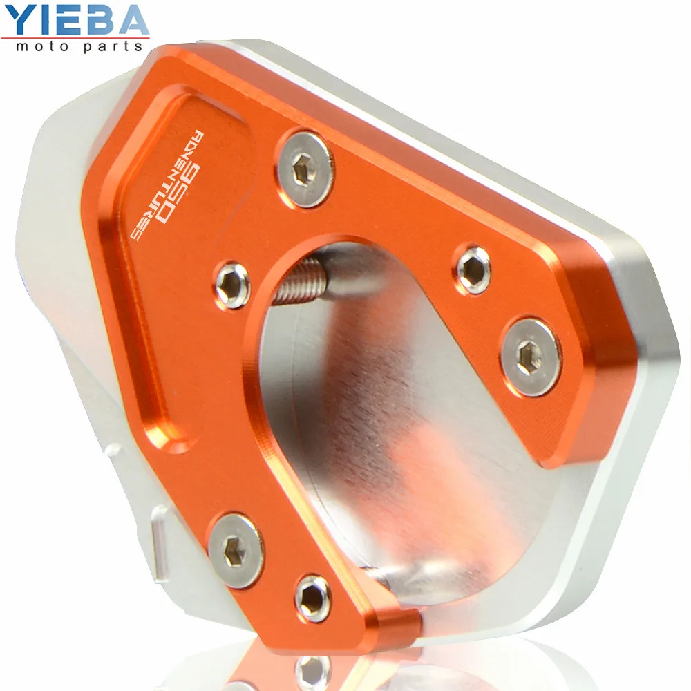 CNC алюминиевый moto rcycle Sidestand Kickstand подставка для ног боковая подставка Увеличьте Мото части для KTM 950 Adventure S 2005-2006