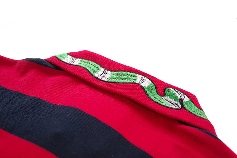 High New Novelty 2020 Men Punk Embroidered bee Snake Fashion Polo Shirts Shirt Hip Hop Skateboard Cotton Polo Top Tee #a2 31 Hbf598bd60c1b44eabffd7a7fb9946c7cJ