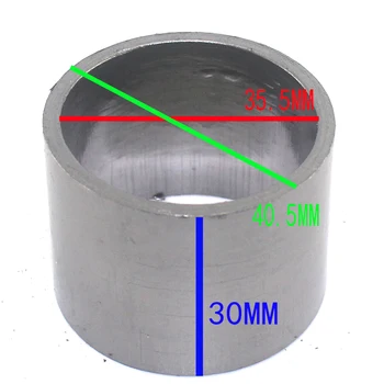 

35.5X40.5X30 For Exhaust Motorcycle Pipe Graphite gasket Muffler Silencer Connector Dirt Pit Bike 40.5X35.5X30 40.5 35.5 30